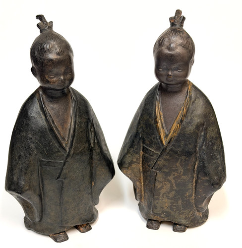 1960s japanese okimono - japanese,